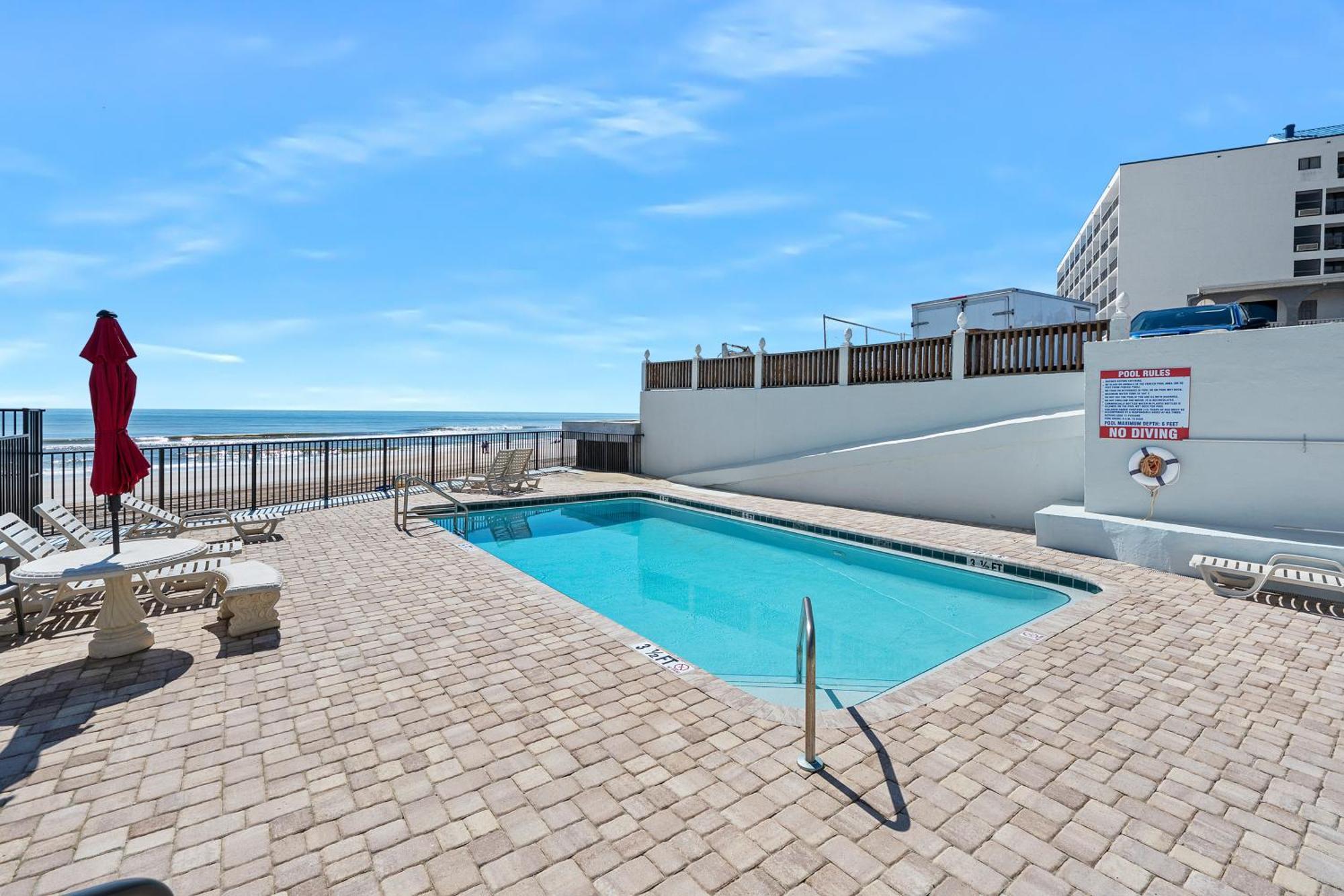 Oceanfront Daytona Beach Condo With Beach Views! מראה חיצוני תמונה